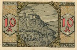 Hammelburg - Stadt - 10.3.1918 - 10 Pfennig