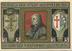 Hammelburg - Stadt - 1918 - 25 Pfennig