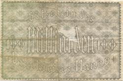 Hanau - Kreis - 2.11.1923 - 100 Milliarden Mark