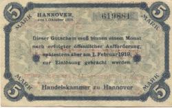 Hannover - Handelskammer - 8.8.1923 - 500000 Mark