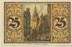 Hannover - Handelskammer - 1.7.1921 - 25 Pfennig
