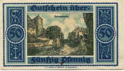 Hannover - Handelskammer - 1.7.1921 - 50 Pfennig