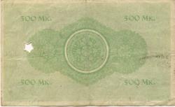 Hannover und Hildesheim - Handelskammern -  26.9.1922 - 500 Mark 