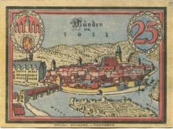 Hannoverisch Münden - Stadt - -- - 25 Pfennig