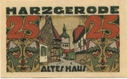 Harzgerode - Stadt - 7.7.1921 - 25 Pfennig 