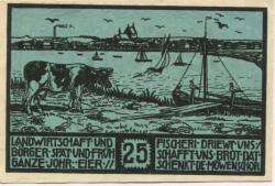 Heiligenhafen - Stadt - - 31.12.1923 - 25 Pfennig