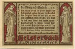 Heisterbach (heute: Königswinter) - Hermanns, Direktor Klostermuseumsverwaltung - 1.11.1921 - 50 Pfennig