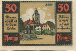 Heldburg (heute: Colberg (Bad)) - Stadt - 1921 - 50 Pfennig