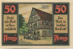 Heldburg (heute: Colberg (Bad)) - Stadt - 1921 - 50 Pfennig