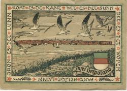 Helgoland - Spar- und Leihkasse - Dezember 1920 - 1 Mark