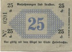 Helmbrechts - Stadt - 10.4.1917 - 25 Pfennig