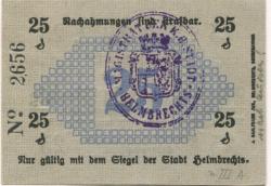 Helmbrechts - Stadt - 10.4.1917 - 25 Pfennig