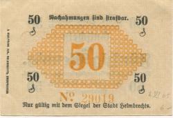 Helmbrechts - Stadt - 10.4.1917 - 50 Pfennig