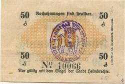 Helmbrechts - Stadt - 10.4.1917 - 50 Pfennig