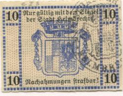 Helmbrechts - Stadt - -- - 10 Pfennig