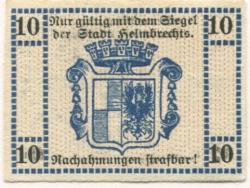 Helmbrechts - Stadt - -- - 10 Pfennig