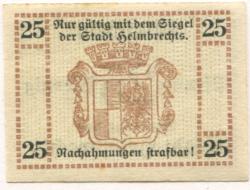 Helmbrechts - Stadt - -- - 25 Pfennig
