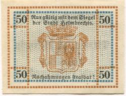 Helmbrechts - Stadt - -- - 50 Pfennig