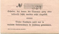 Helmstedt - Herbst, Max, Kurhaus Gesundbrunnen - -- - 10 Pfennig