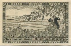 Hemdingen - Gemeinde - - 31.12.1922 - 25 Pfennig
