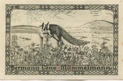 Hemdingen - Gemeinde - - 31.12.1922 - 50 Pfennig