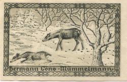 Hemdingen - Gemeinde - - 31.12.1922 - 75 Pfennig
