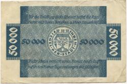 Herne - Stadt - 25.8.1923 - 50000 Mark