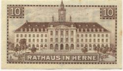Herne - Stadt - 1.6.1918 - 10 Pfennig