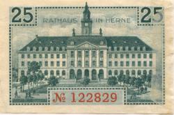 Herne - Stadt - 1.6.1918 - 25 Pfennig