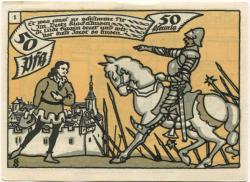 Herne - Stadt - 1.7.1921 - 50 Pfennig