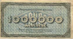 Herne - Bergwerksgesellschaft Hibernia - August 1923 - 1 Million Mark