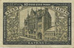 Hilden - Stadt - 20.9.1923 - 10 Millionen Mark