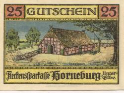 Horneburg - Sparkasse - 1.5.1921 - 25 Pfennig 