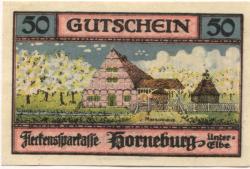 Horneburg - Sparkasse - 1.5.1921 - 50 Pfennig 