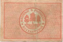 Hoyerswerda - Stadt - 10.6.1917 - 31.12.1919 - 50 Pfennig 