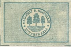 Hoyerswerda - Stadt - 10.6.1917 - 31.12.1920 - 10 Pfennig