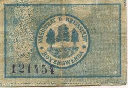 Hoyerswerda - Stadt - 10.6.1917 - 31.12.1921 - 10 Pfennig