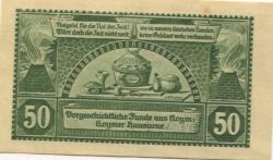 Hoym (heute: Seeland) - Stadt - 17.5.1921 - 50 Pfennig