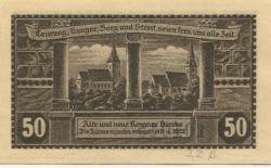 Hoym (heute: Seeland) - Stadt - 17.5.1921 - 50 Pfennig