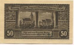 Hoym (heute: Seeland) - Stadt - 17.5.1921 - 50 Pfennig