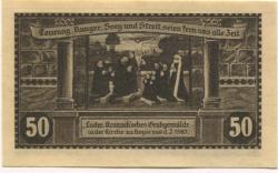 Hoym (heute: Seeland) - Stadt - 17.5.1921 - 50 Pfennig 