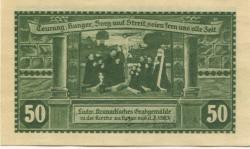 Hoym (heute: Seeland) - Stadt - 17.5.1921 - 50 Pfennig 