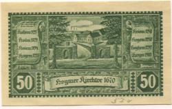 Hoym (heute: Seeland) - Stadt - 17.5.1921 - 50 Pfennig