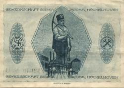 Hückelhoven - Gewerkschaft Sophia Jacoba, Steinkohlenbergwerk - 31.8.1923 - 5 Millionen Mark