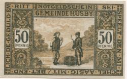 Husby - Gemeinde - - 15.12.1921 - 50 Pfennig