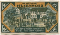 Husbyholz (heute: Husby) - Gemeinde - 1.7.1921 - 31.12.1921 - 50 Pfennig