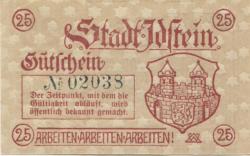 Idstein - Stadt - -- - 25 Pfennig 
