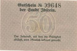 Idstein - Stadt - -- - 50 Pfennig 