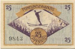 Igelshieb (heute: Neuhaus) - Gemeinde - 1.4.1921 - 25 Pfennig 