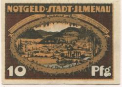 Ilmenau - Stadt - 1.1.1921 - 10 Pfennig 